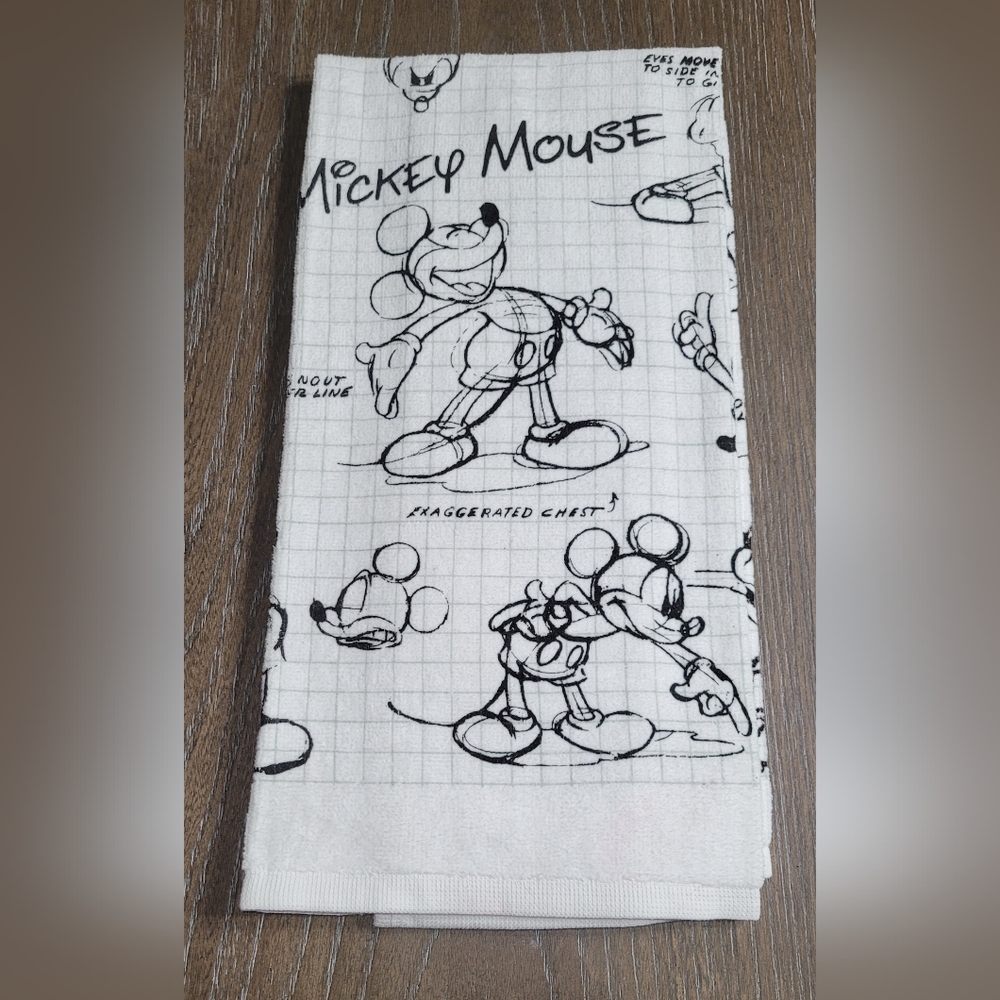 Disney Sketch Book Collection Kitchen Towel